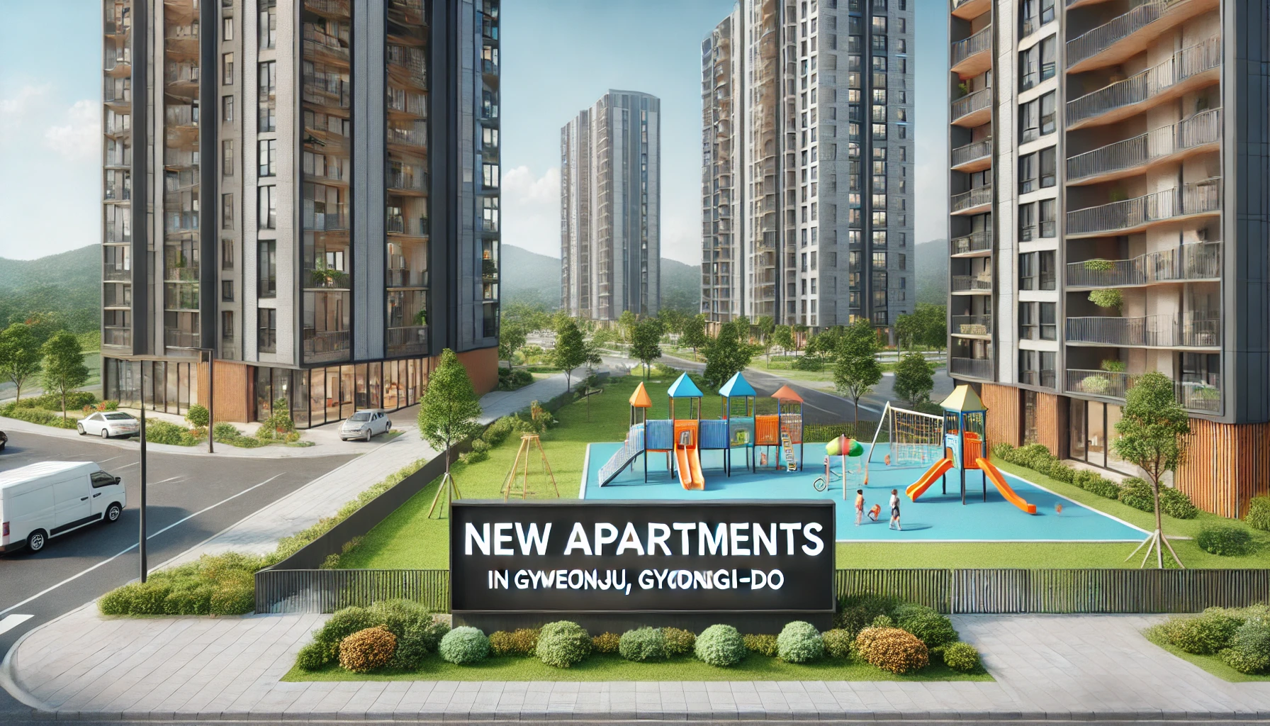 Best apartment sales in Gwangju Near Park at Lotte Castle Signature in Ssangnyeong Park